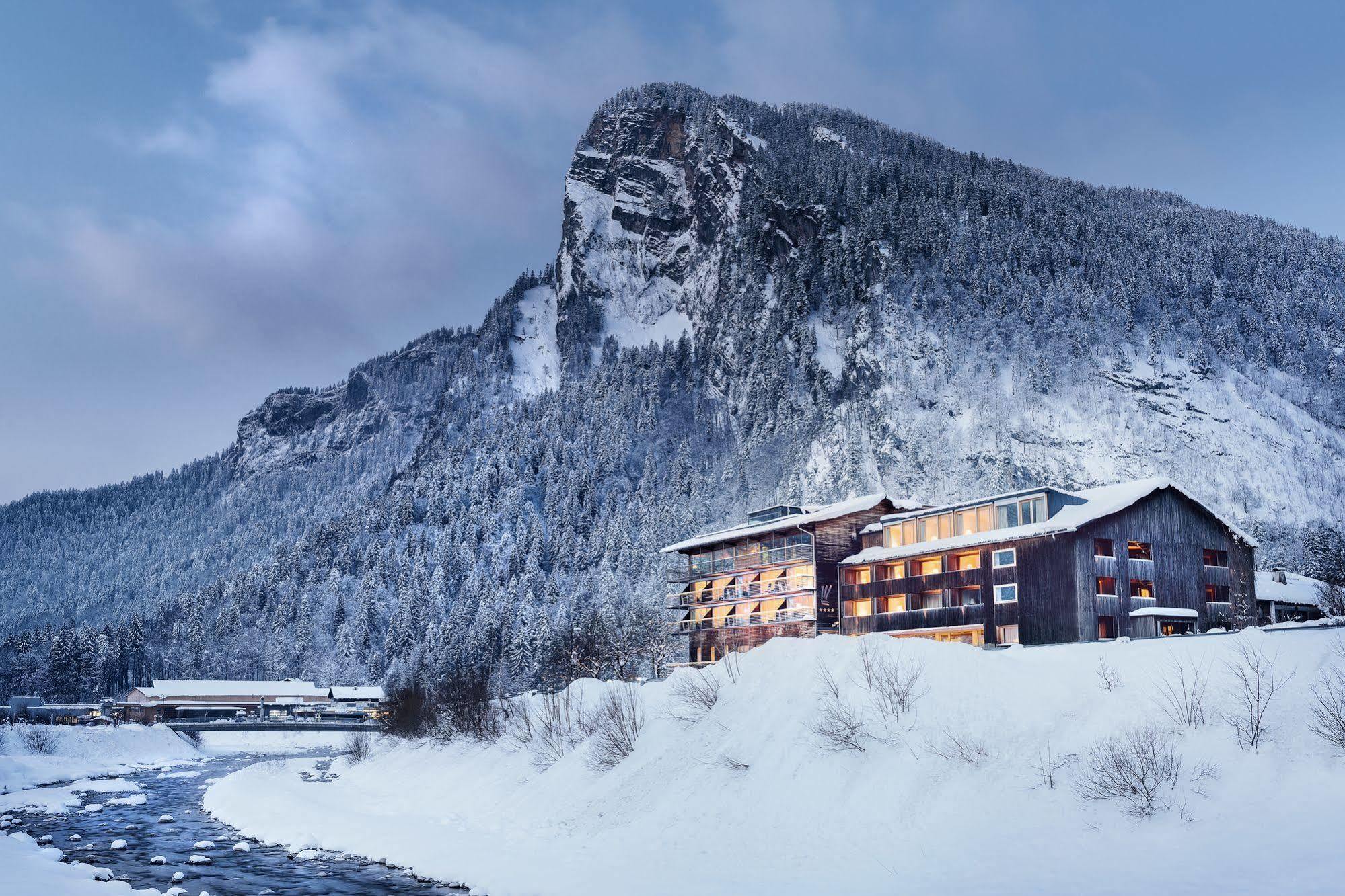Hotel Krone In Au Au (Vorarlberg) Exterior foto