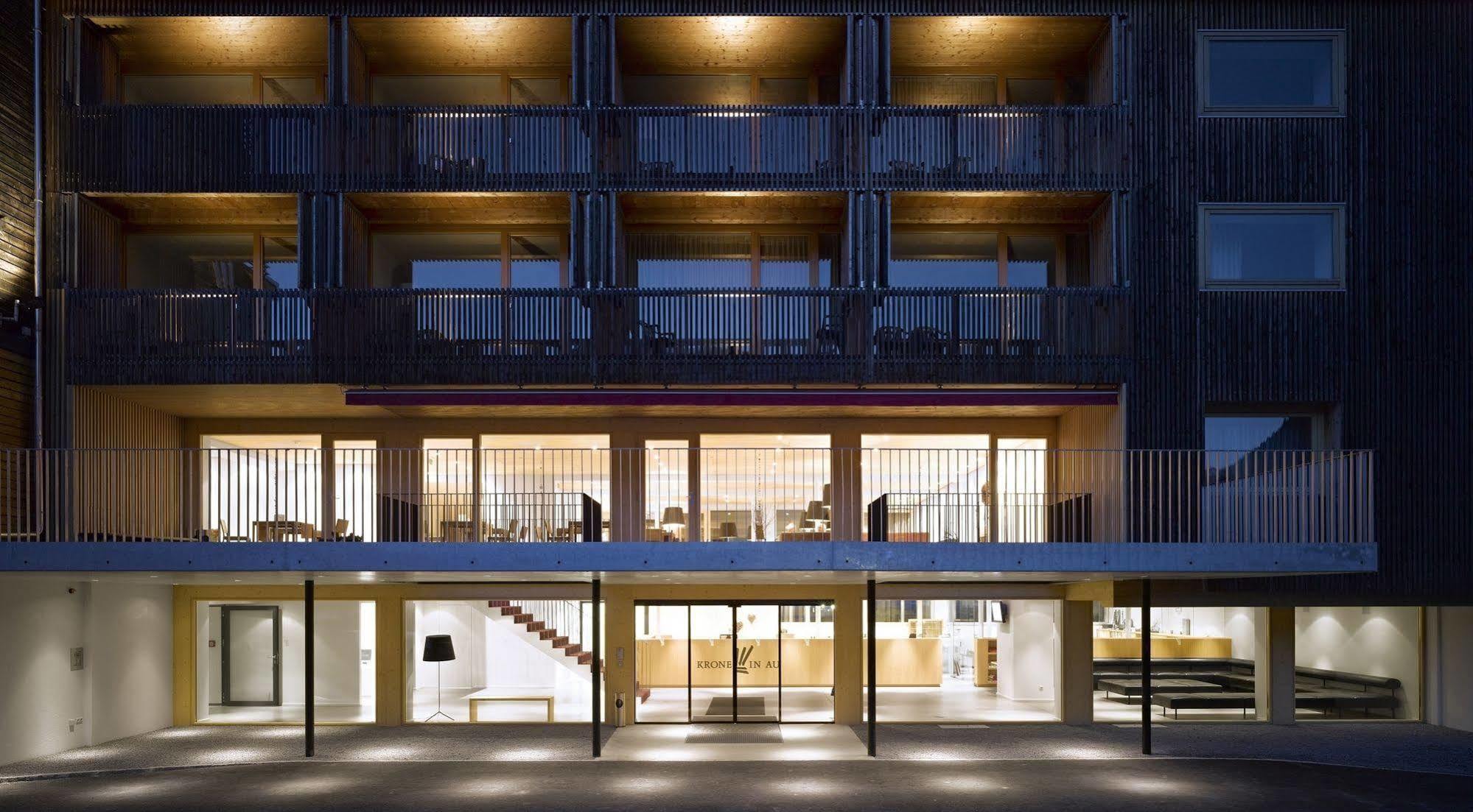 Hotel Krone In Au Au (Vorarlberg) Exterior foto